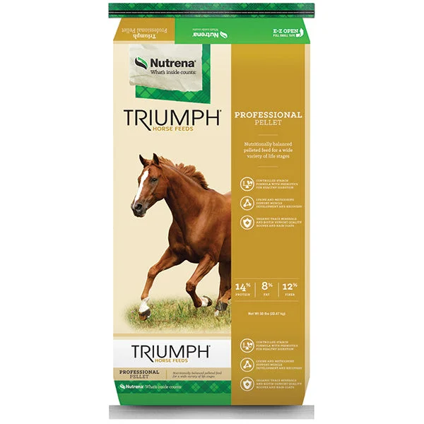 - Cat scratching board toy recommendationsNutrena Triumph Professional Pellet Horse Feed (formerly Southern States Solution Pellet 14/6)