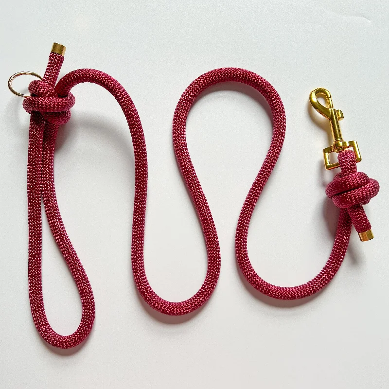  . **Dog muzzle is breathable**Wine Rope Lead