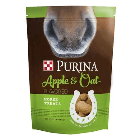 - Toys suitable for multi-pet familiesPurina Apple & Oat Flavored Horse Treats