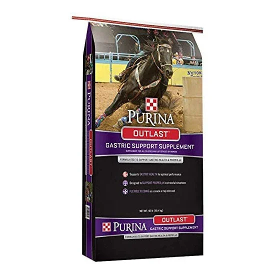 - Pet toy safety reviewsPurina Outlast Gastric Support Supplement Horse Feed