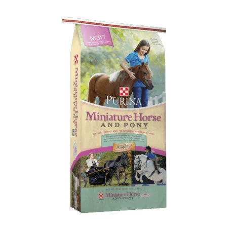 - Outdoor dog toy selectionPurina Miniature Horse and Pony Horse Feed