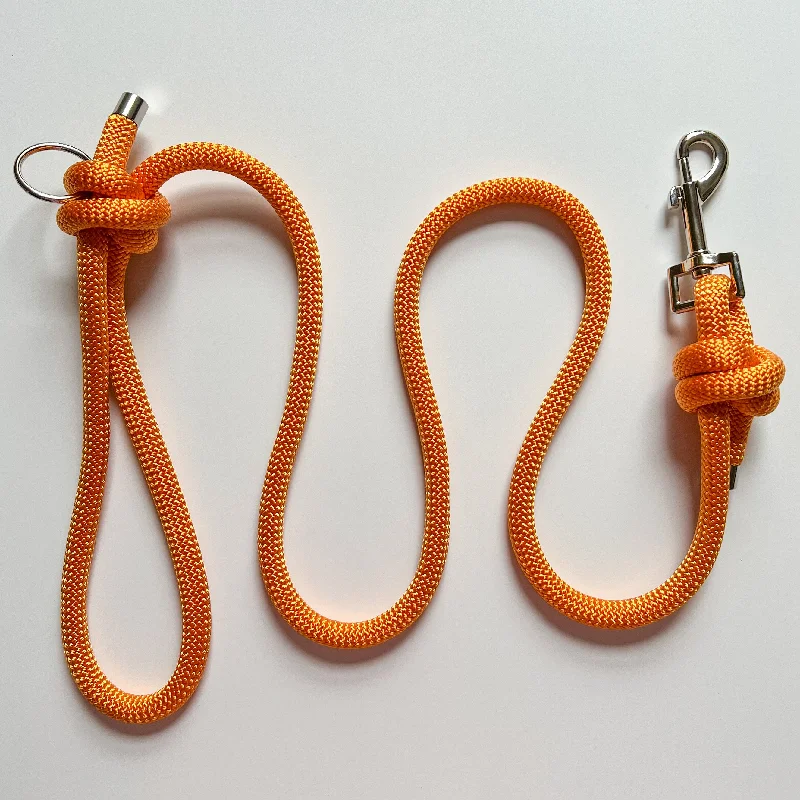  . **Pet nail clippers with LED lights**Apricot Orange Rope Lead