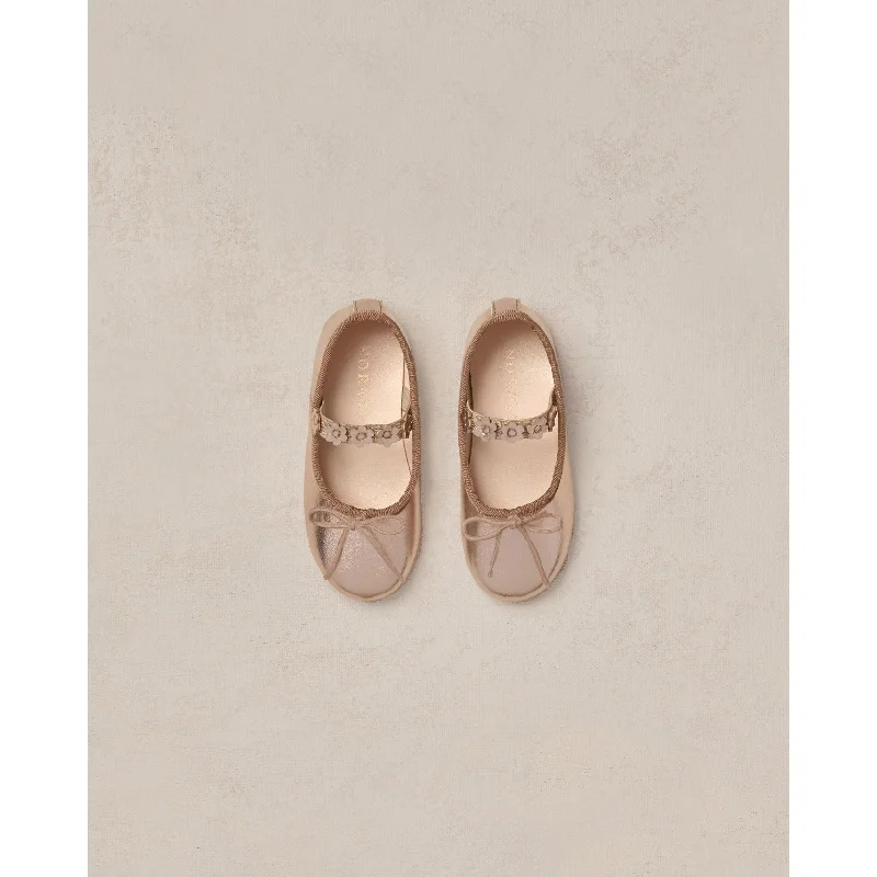 - Parrot climbing and standing wooden frameNoralee Champagne Metallic Ballet Flats