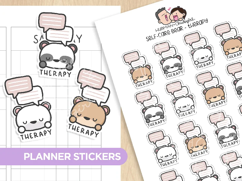 - Climbing pet constant temperature heating padSelf-Care Bear - Therapy Planner Stickers