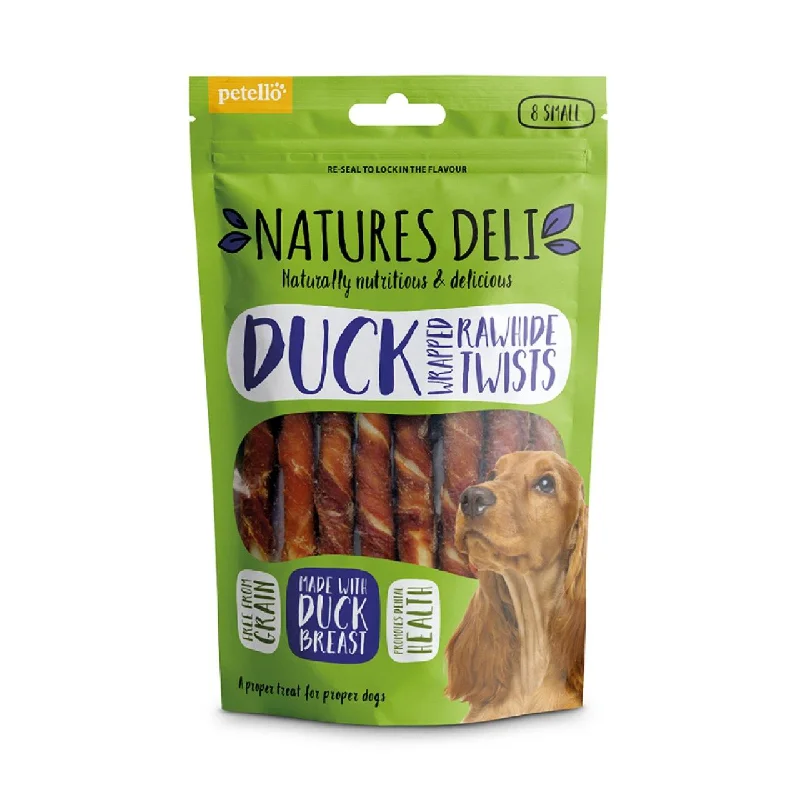 - Weight loss dog foodNatures Deli Duck Wrapped Rawhide Twist Small Dog Treats 8 per pack