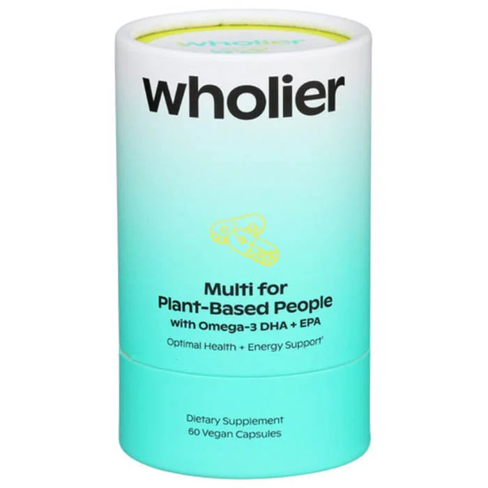 Pet ProductsWholier - Plant-Based Multivitamin, 60ct