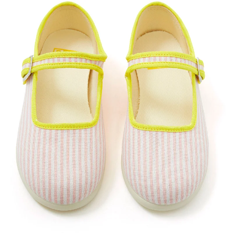 - Air box TSA certified check-inBonton Rose Stripe Jane Mary Janes