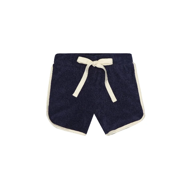 - Deodorizing cat litter tofu litterLittle Parni x Ladida Navy Blue Shorts