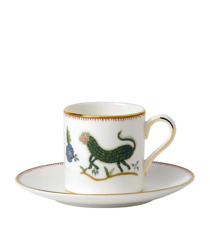 ---Mythical Creatures Coffee Cup and Saucer