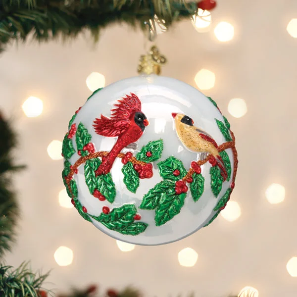 - Pet smart GPS locatorHollyberry Birds Round Ornament