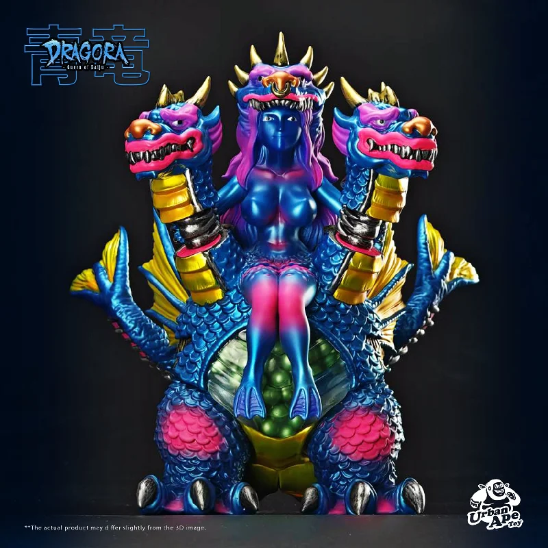  -Explosion-proof leash FOR LARGE dogsKeiju FC x Fat Lane 17 present DRAGORA : Blue Seiryū - Preorder