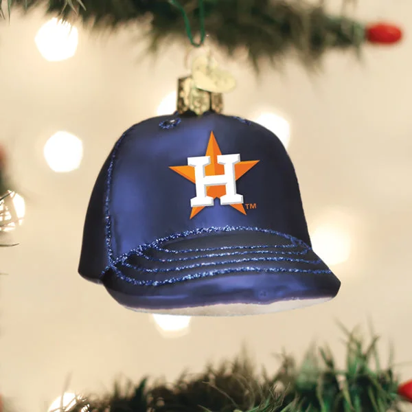 - Winter warm clothes for short-haired dogsAstros Baseball Cap Ornament