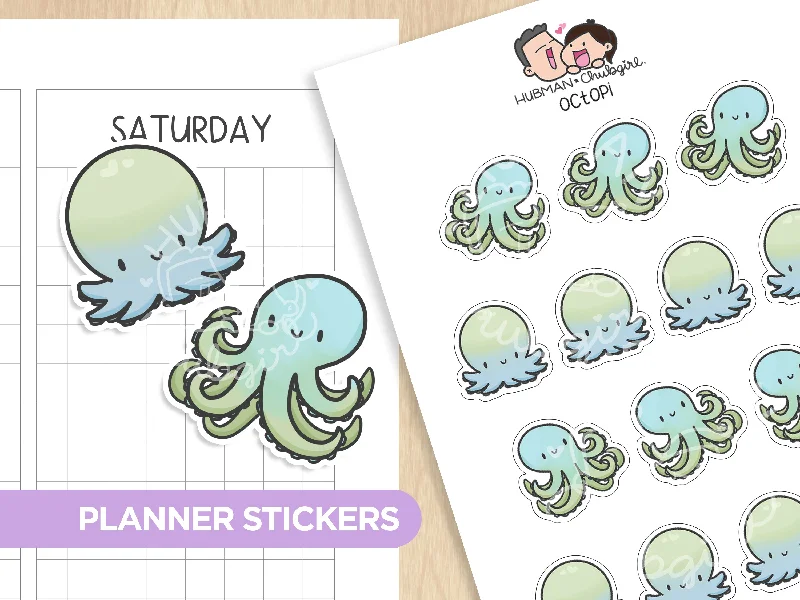 - Dog heart rate monitoring collarOctopi Planner Stickers