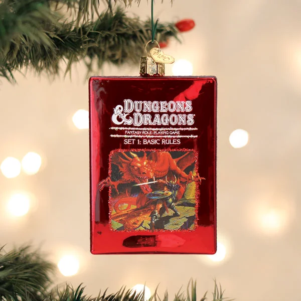 - Organic cotton dog bibsDungeons & Dragons Red Box Ornament