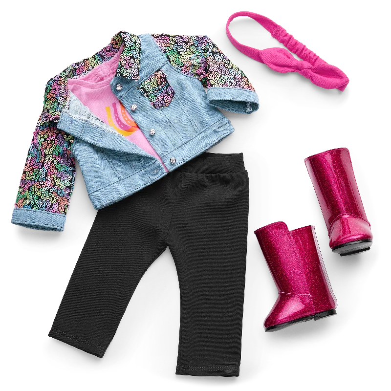 ---Lila's™ Horseback Riding Outfit for 18-inch Dolls (Girl of the Year™ 2024)