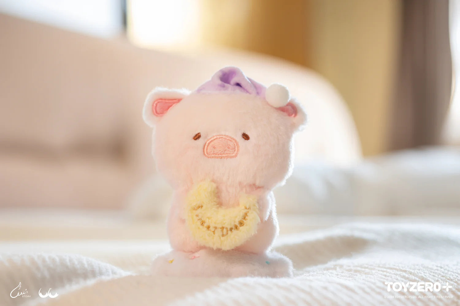 - Dog heart rate monitoring collarLULU THE PIGGY SWEET DREAM - GOOD NIGHT LU PLUSH KEYCHAIN