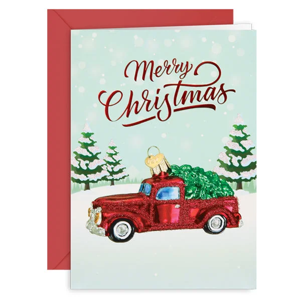 - ​​Pet toys under    yuanChristmas Truck Christmas Card