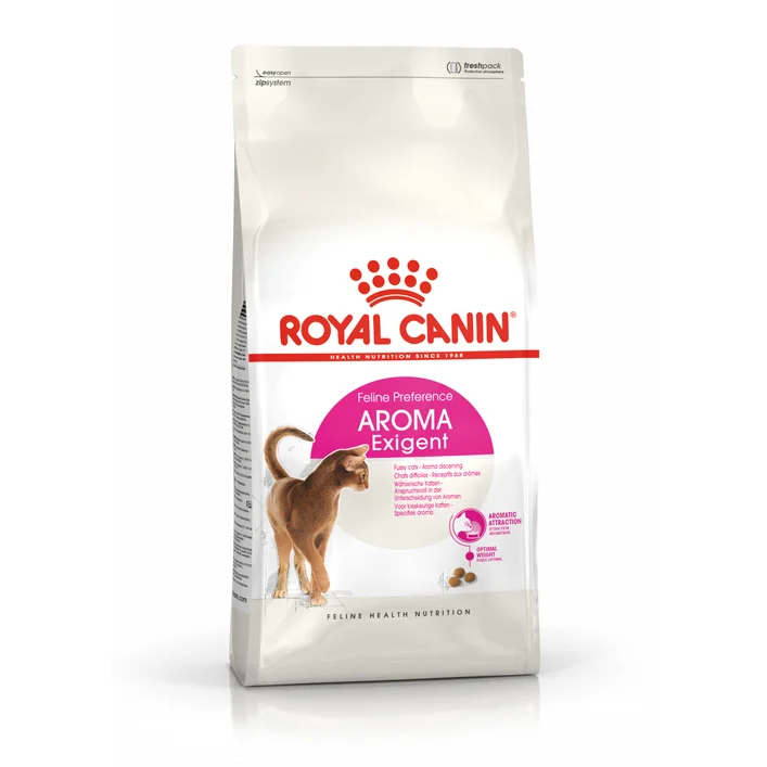    - Cat food for multi-cat households  Royal Canin Cat Food Adult Exigent Aroma