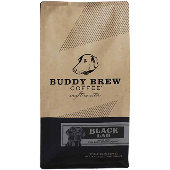 - Air box TSA certified check-inBuddy Brew - Whole Bean Black Lab Coffee, 12 Oz (Pack Of 6)