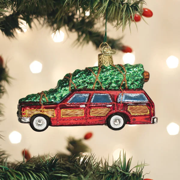 - Organic cotton dog bibsStation Wagon With Tree Ornament