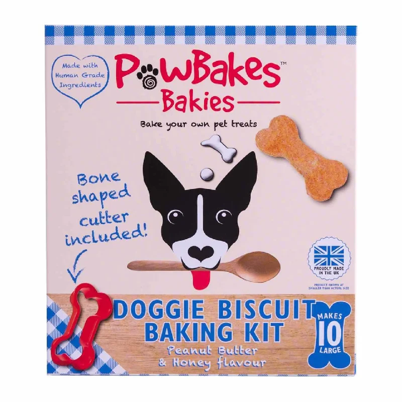 Dog FoodPawBakes Bakies Doggie Biscuit Baking Kit Peanut Butter & Honey Dog Treat