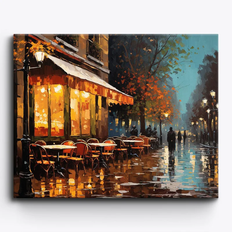 - Deodorizing cat litter tofu litterRainy Reflections A Parisian Cafe