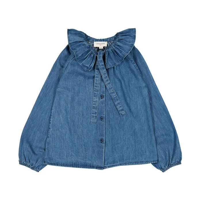 Pet ProductsLouis Louise  Blue Chambray Angele Tunic