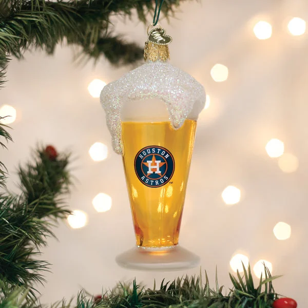 - Winter dog thick down jacketAstros Glass Of Beer Ornament