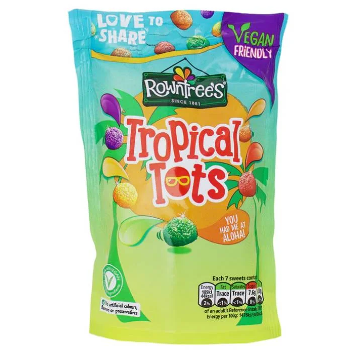 - Summer pet ice matRowntree’s - Tropical Tots Pouch, 4.9oz