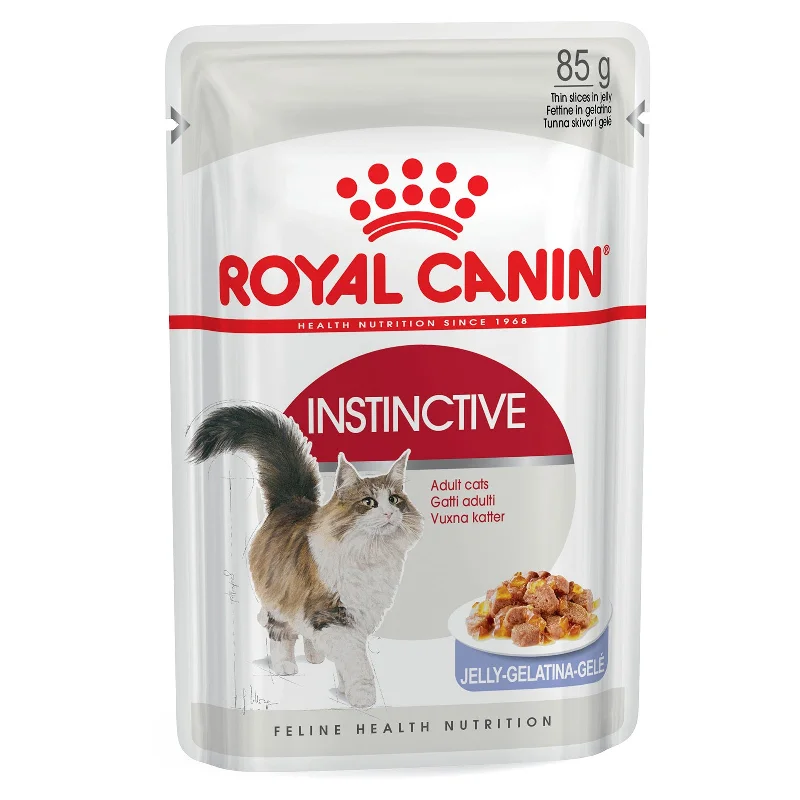  . **Ingredient-Related**  Royal Canin Cat Food Pouch Adult Instinctive in Jelly