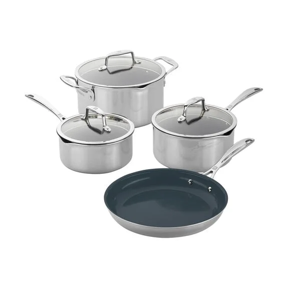 - Pet vitamin complex nutrition tabletsClad CFX 7-Piece Non-stick Stainless Steel Ceramic Cookware Set