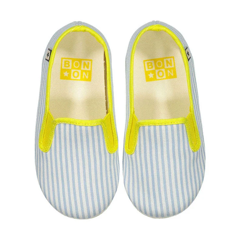  -Non-contact cat thermometerBonton Blue Stripe John Slip-ons