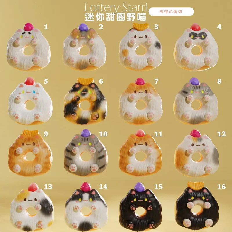  -Non-contact cat thermometerMini donut wild cat by Sky Toy