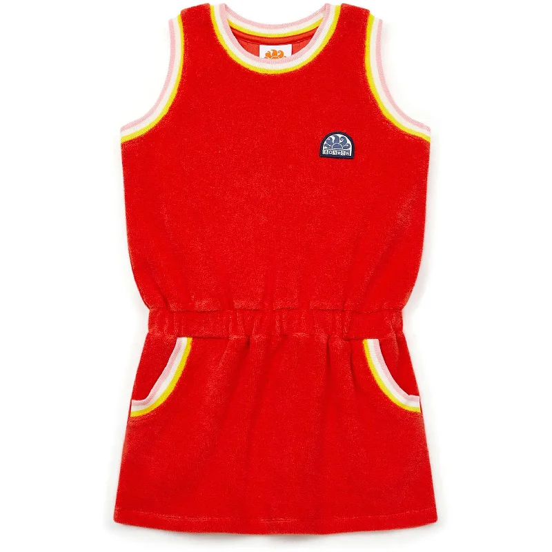 - Parrot climbing and standing wooden frameBonton Red Terry Sundress