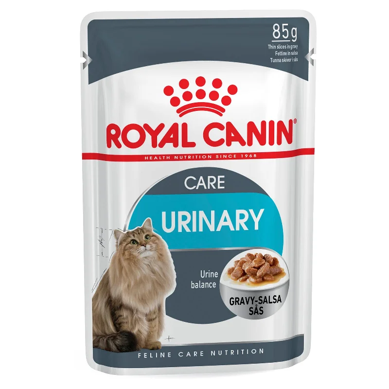    - Digestive care cat food  Royal Canin Cat Food Pouch Adult Urinary Care in Gravy