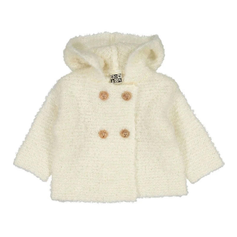 - Natural latex pet mattressBonton Cream Knit Jacket