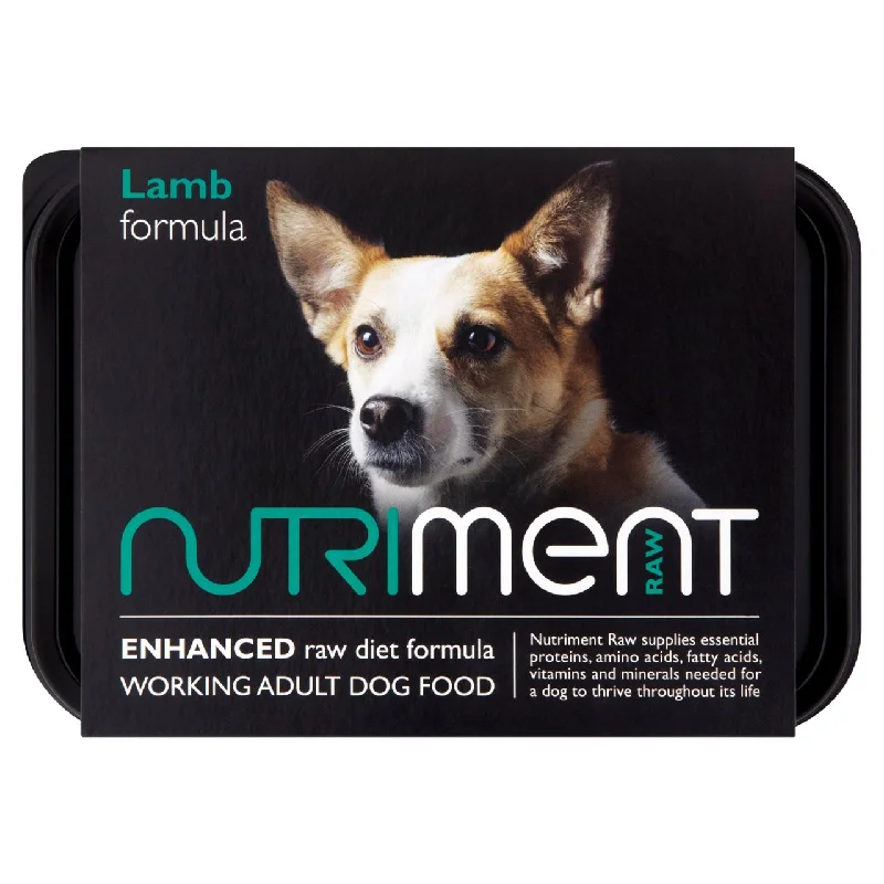 - Special food for puppiesNutriment Lamb Formula Raw Dog Food 500g