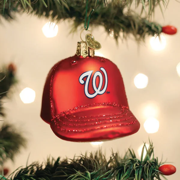 - Natural latex pet mattressNationals Baseball Cap Ornament