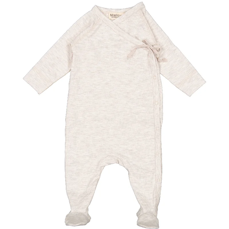 - Organic cotton dog bibsMarMar Copenhagen Beige Melange Rubetta Onesie