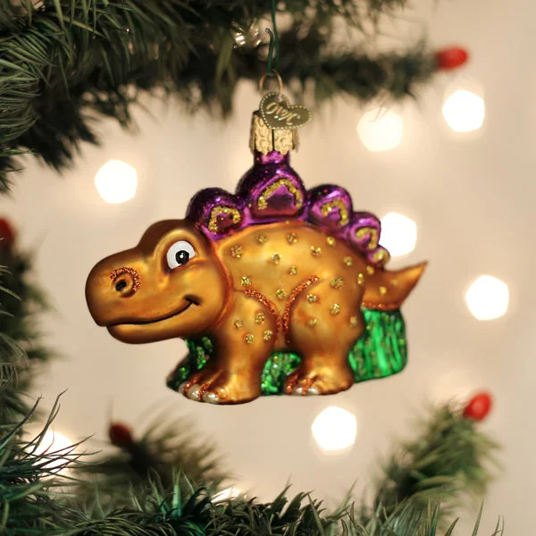 - Pet water dispenser UV sterilization versionA-roarable Stegosaurus Ornament