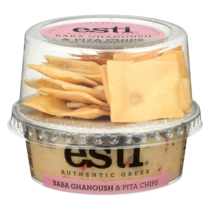 ---Esti - Baba Ghanoush With Chips 4.6 Oz - Pack Of 12