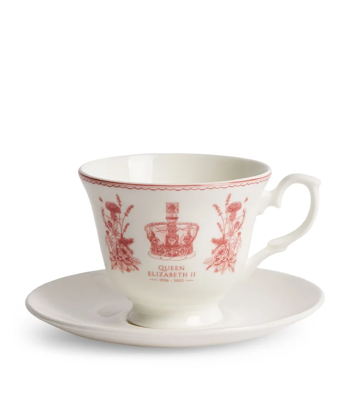 - ​​Pet toys under    yuanQueen Elizabeth II Teacup and Saucer