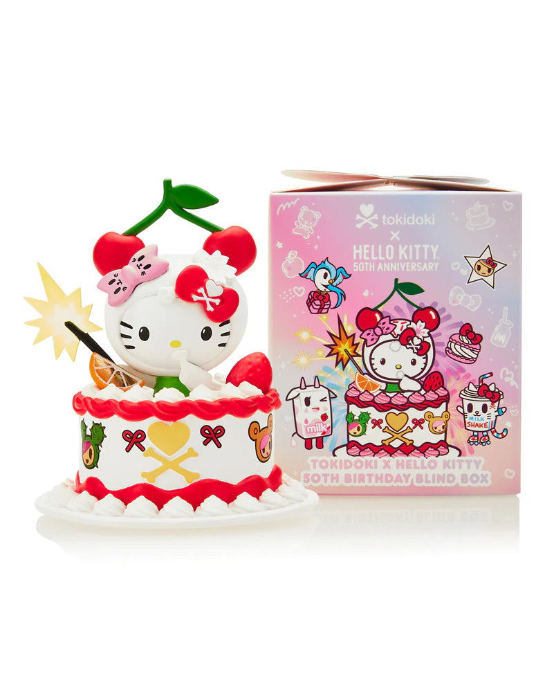 - Cat nail clippers with LED lightstokidoki x Hello Kitty 50th Birthday Blind Box Series