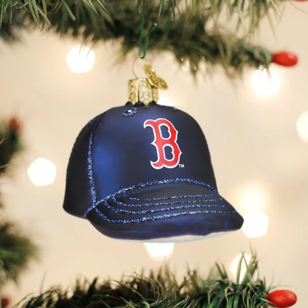 - Natural latex pet mattressRed Sox Baseball Cap Ornament