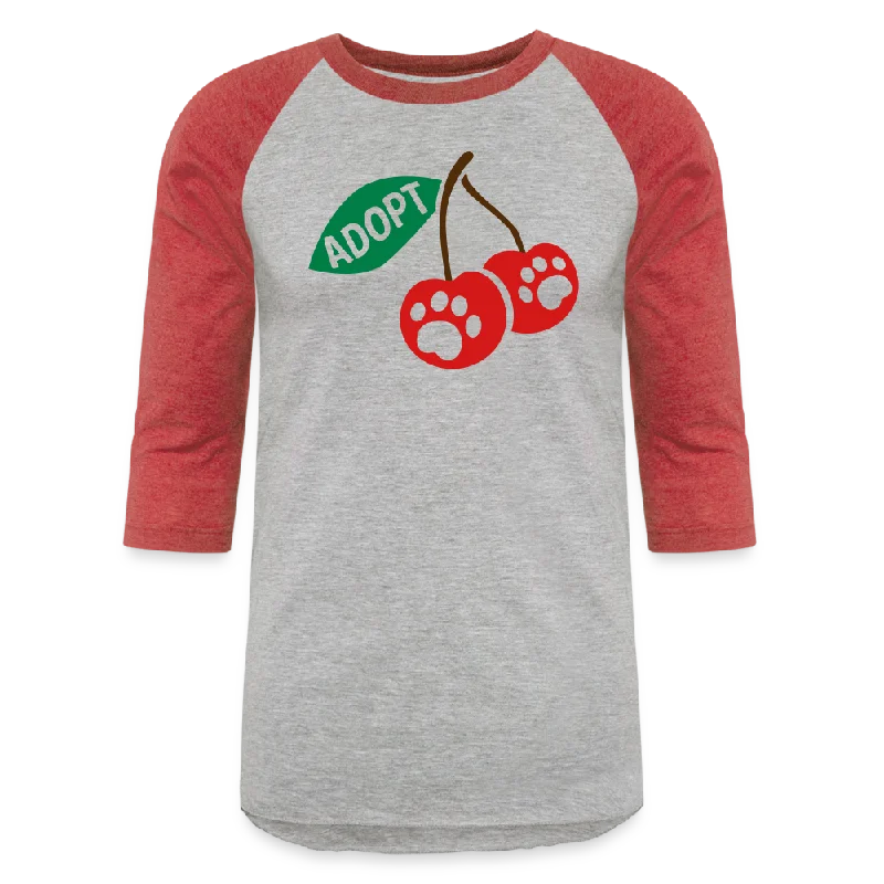 ---Door County Cherries Baseball T-Shirt