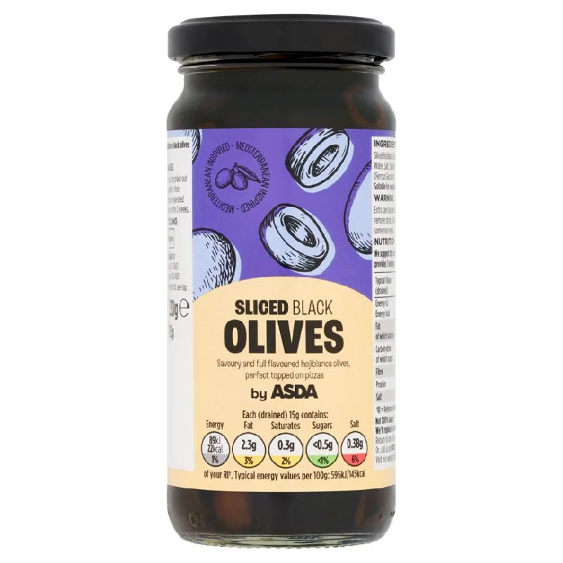 - Pet fence foldable indoorASDA Sliced Black Olives 230g