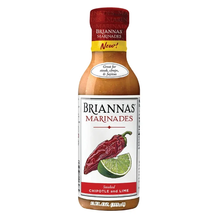 ---Briannas - Marinade Smoked Chipotle, 12 Oz (Pack Of 6)