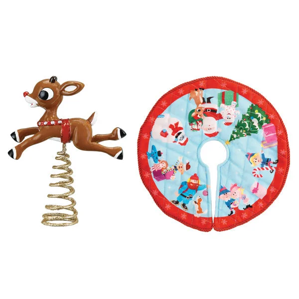 - Deodorizing cat litter tofu litterMini Rudolph Tree Topper & Skirt