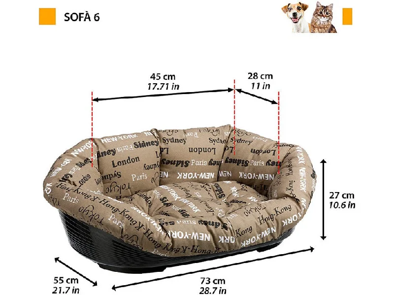 - Automatic temperature adjustment cat bedSofa 6 Cities