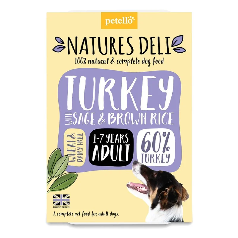 - Food for large dogsNatures Deli Turkey Wet Dog Food 400g